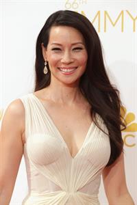 Lucy Liu at the 66th annual Primetime Emmy Awards, arrivals August 25, 2014