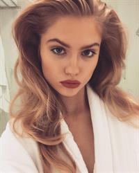 Alexandria Morgan taking a selfie