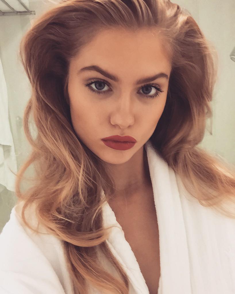 Alexandria Morgan taking a selfie