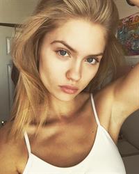 Alexandria Morgan taking a selfie