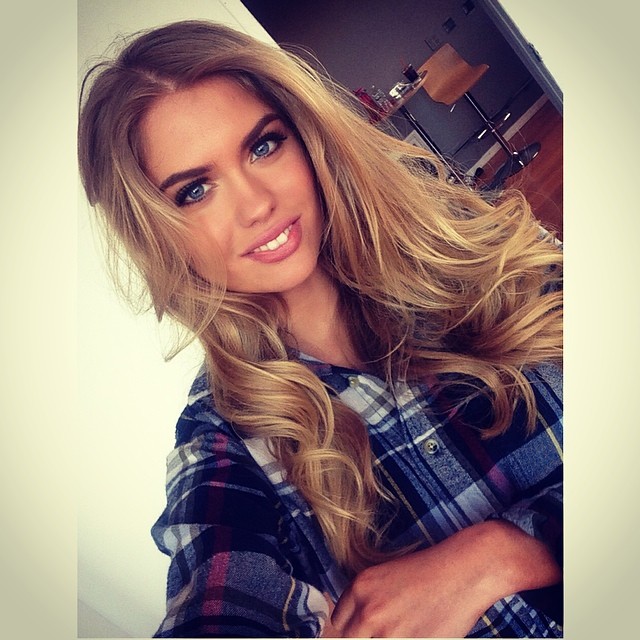 Alexandria Morgan taking a selfie