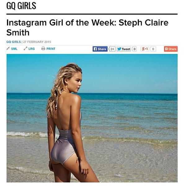Stephanie Claire Smith in a bikini - ass
