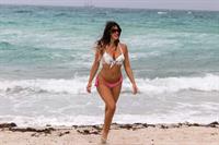Claudia Romani in a bikini