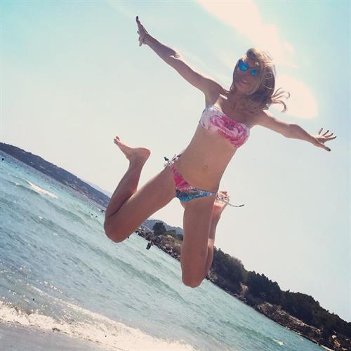 Ludmilla Radchenko in a bikini