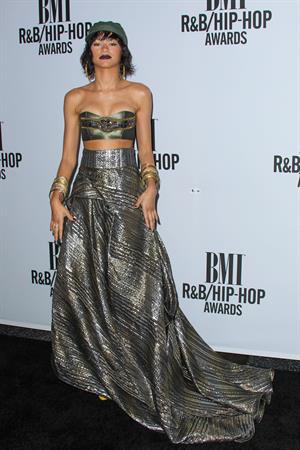 Zendaya at the 2014 BMI RBHip-Hop awards on August 22, 2014