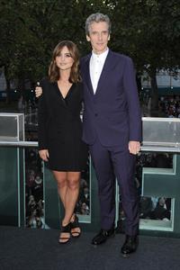 Jenna Coleman Dr. Who premiere in London August 23, 2014