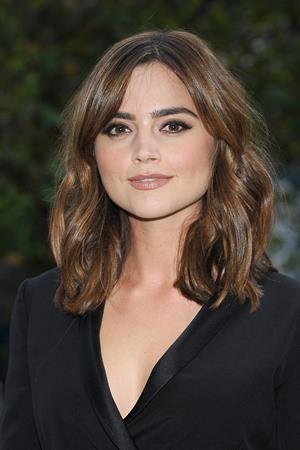 Jenna Coleman Dr. Who premiere in London August 23, 2014