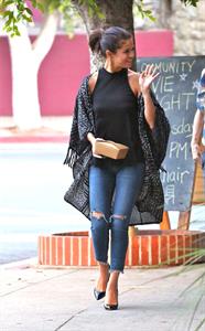 Selena Gomez out for dinner in L.A. August 21, 2014