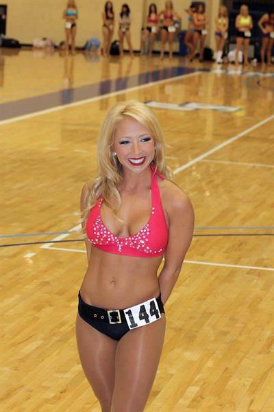 Emily Tisdale in a bikini