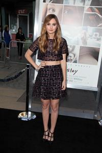 Liana Liberato at the premiere of If I Stay August 20, 2014