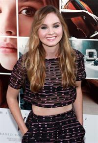 Liana Liberato at the premiere of If I Stay August 20, 2014