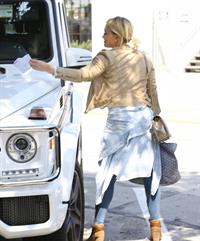 Hilary Duff leaving the gym in West Hollywood