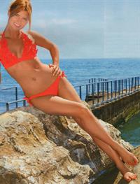 Anastasiya Zadorozhnaya in a bikini