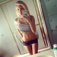 Anna Faith Carlson taking a selfie