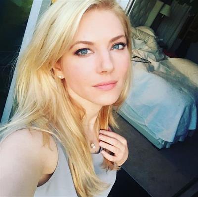 Katheryn Winnick taking a selfie