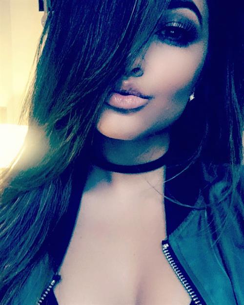 Becky G taking a selfie