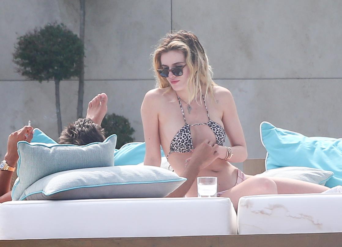 Bella Thorne in a bikini