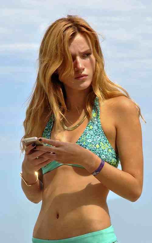 Bella Thorne in a bikini