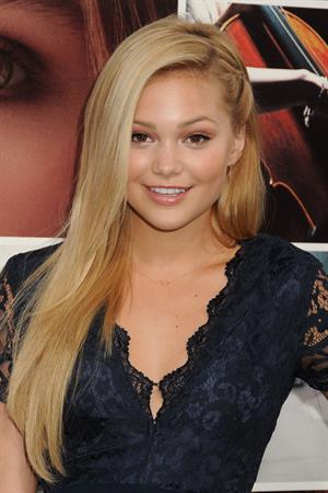 Olivia Holt Los Angeles premiere of If I Stay August 20, 2014