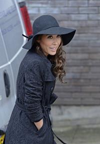 Myleene Klass Outside London Studios - Jan 22, 2013 