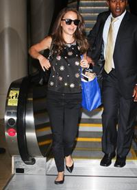 Natalie Portman Arriving on a flight at LAX airport - September 19, 2012 