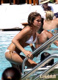 Cindy Taylor in a bikini