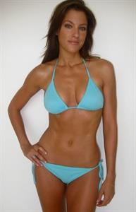 Candace Kroslak in a bikini