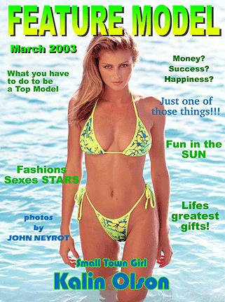 Kalin Olson in a bikini