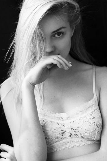 Georgia Grace Martin in lingerie