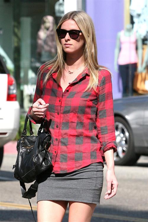 Nicky Hilton Shops at Kitson on Robertson in LA 4/2/2013 