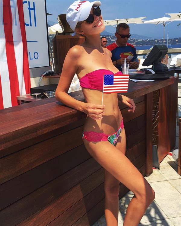 Elizabeth Turner in a bikini