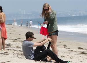 Nicky Hilton on the beach in Malibu June 9, 2012