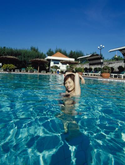 Natsumi Abe in a bikini