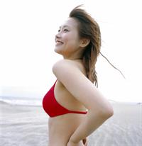 Natsumi Abe in a bikini