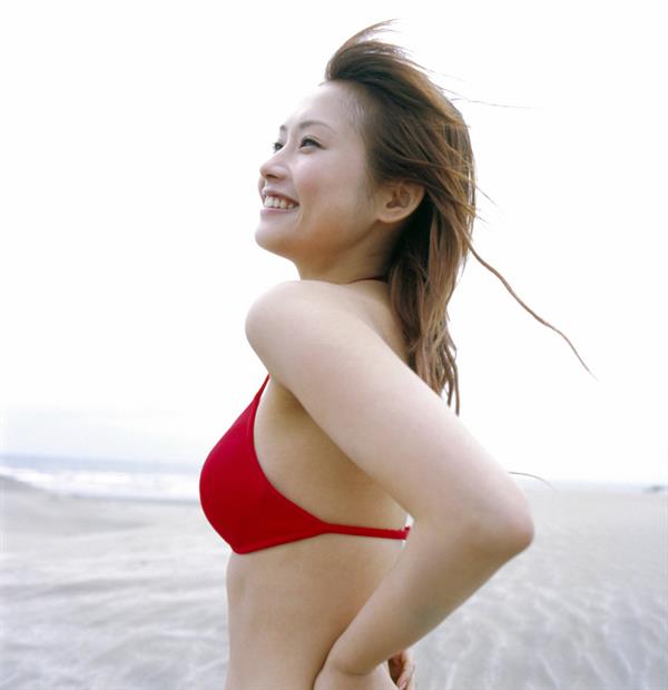 Natsumi Abe in a bikini