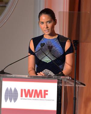 Olivia Munn 2012 Courage in Journalism Awards in Beverly Hills 10/29/12