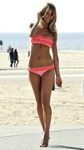 Jennifer Hawkins in a bikini