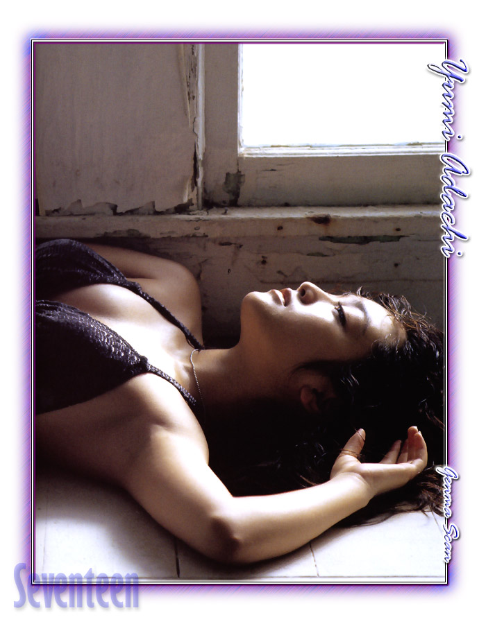 Yumi Adachi in a bikini