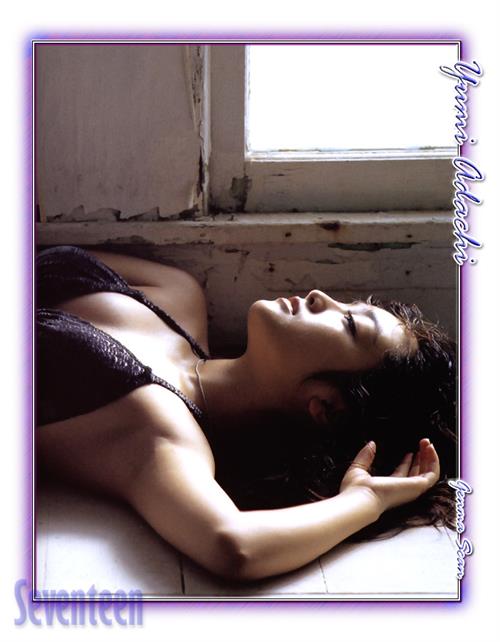 Yumi Adachi in a bikini