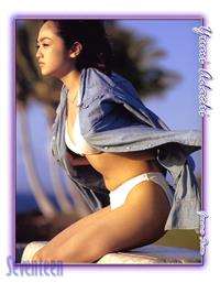 Yumi Adachi in a bikini