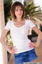 Bonnie and her furry Winter apricot