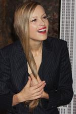 Petra Nemcova Empire State Building in NYC 10/16/12 