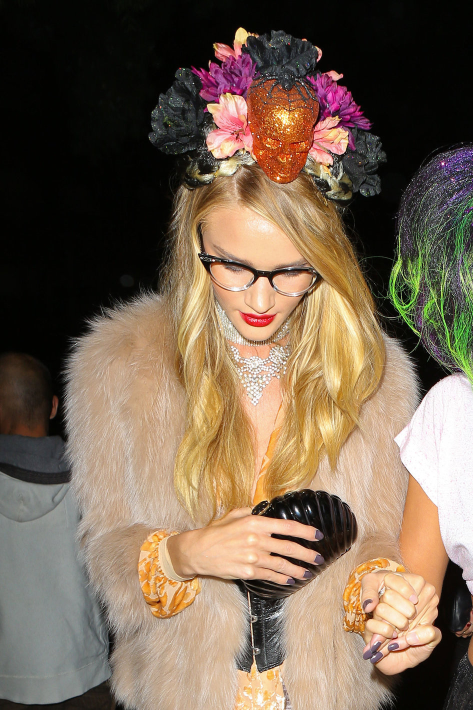 Rosie Huntington-Whiteley Pictures Rosie Huntington-Whiteley - At A Halloween Party In Beverly Hills October 26, 2012
