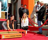 Sandra Bullock Immortalizal with hand and footprint Ceremony in Hollywood 25.09.13 
