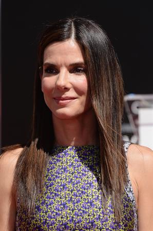 Sandra Bullock Pictures Sandra Bullock Immortalizal with hand and footprint Ceremony in Hollywood 25.09.13