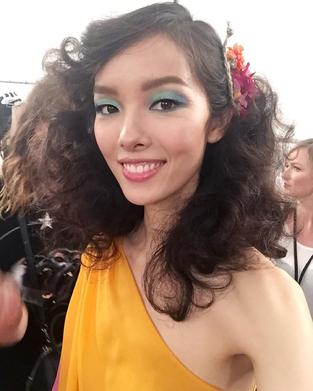 Fei Fei Sun taking a selfie