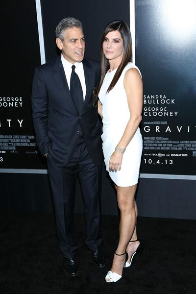 Sandra Bullock  Gravity  New York Premiere on Oct. 1, 2013 