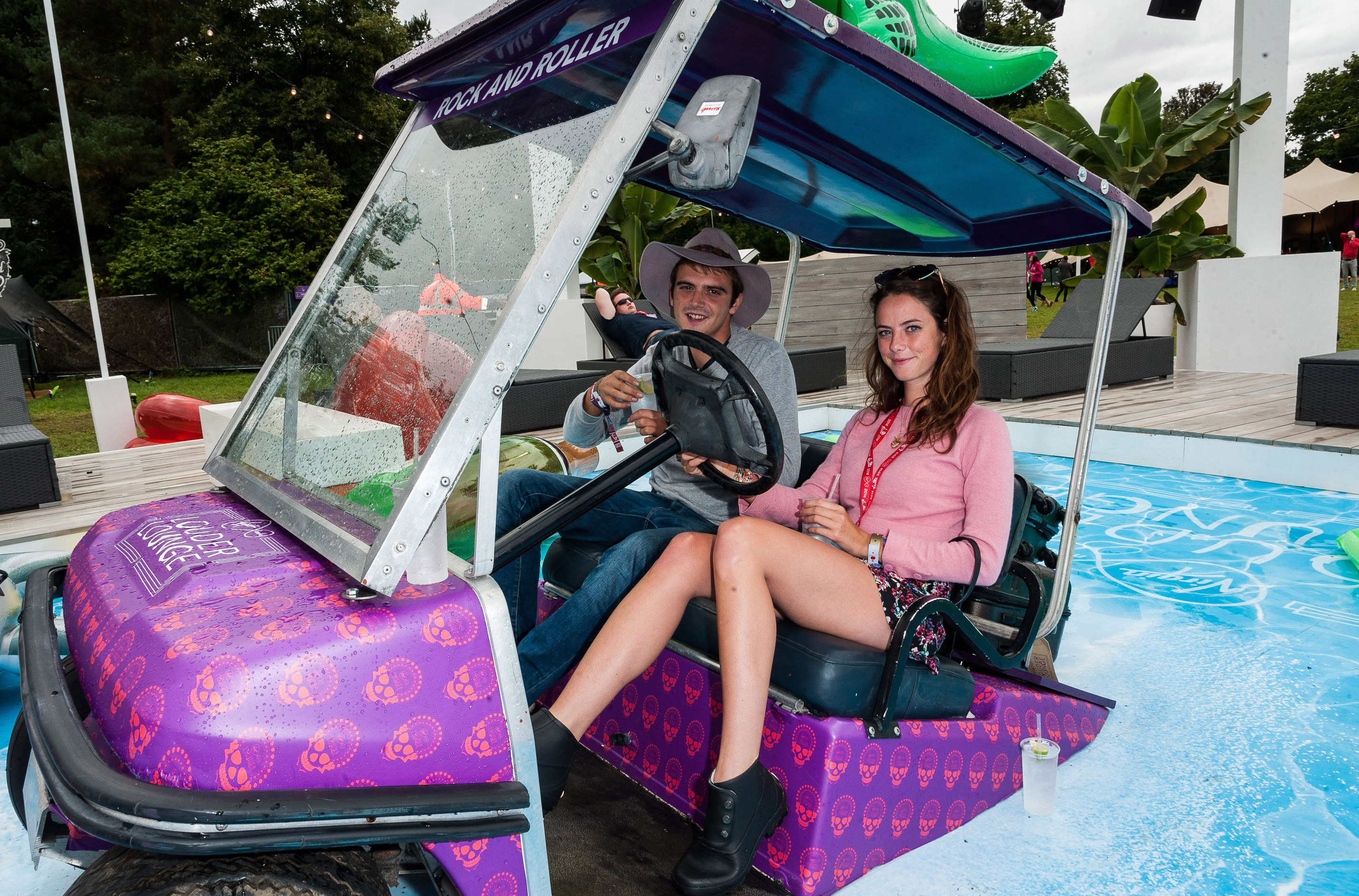 Kaya Scodelario  V Festival in Chelmsford, England August 16, 2014