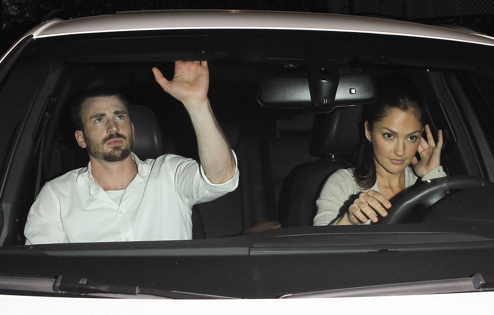 Minka Kelly dinner at Casa Vega in Studio City 10/14/12 