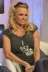 Pamela Anderson This Morning TV Show in London 07.01.13 